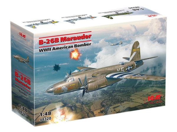 ICM 1/48 Martin B-26B Marauder. WWII American Bomber