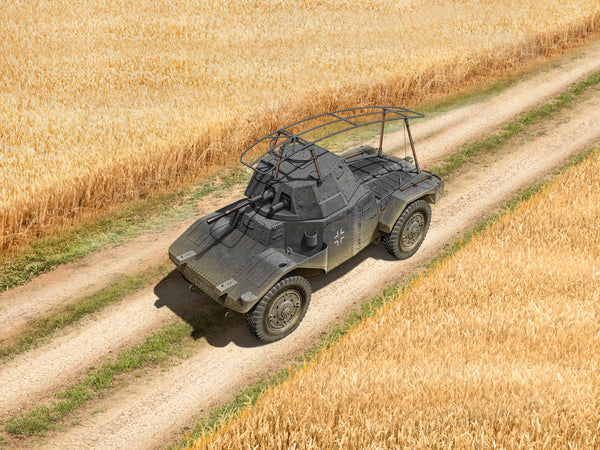 ICM VEHICLES 1:35 Panzerspähwagen (Funk) P204(f), Armoured Command Vehicle