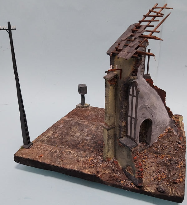FoG Models 1/35 scale WW2 Norman Chapel Ruin (Base 285mm x 285mm)
