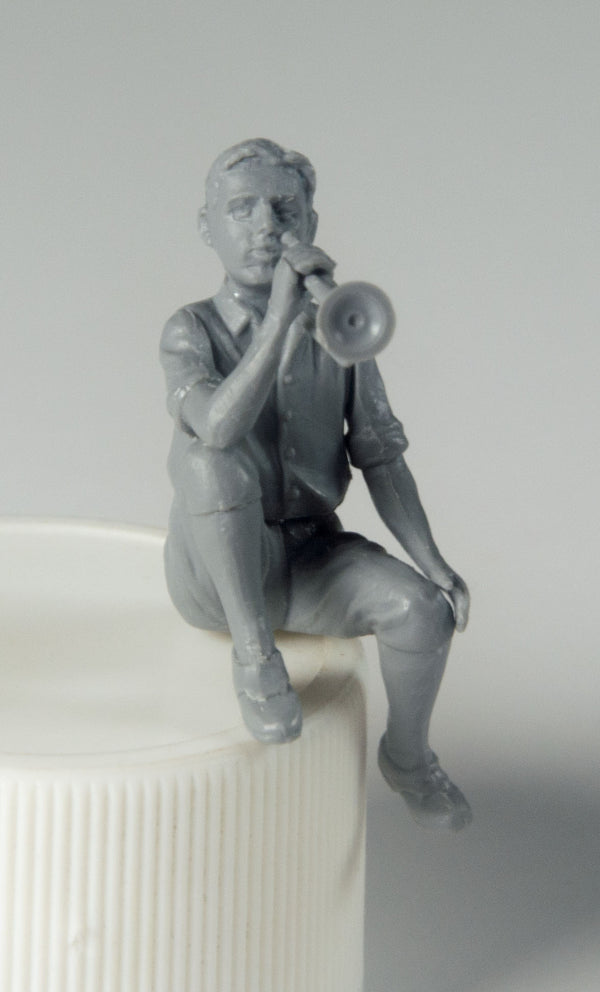 AK Interactive 1/35 Scale plastic figure kit Children SET 1: Boys.