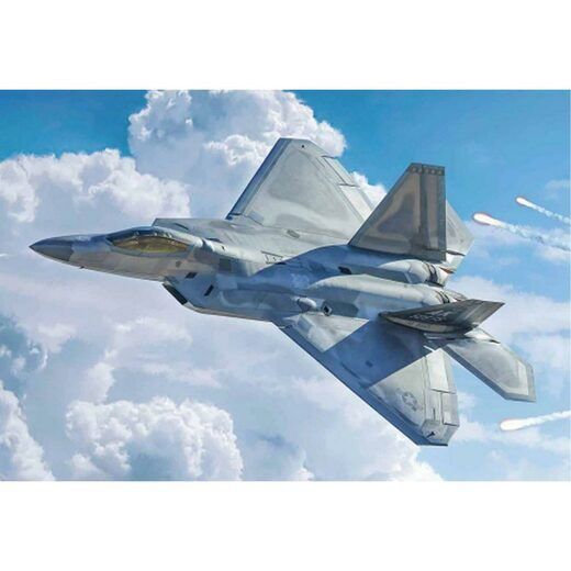 Italeri 1/48 Lockheed Martin F-22A Raptor USAF 1:48 Plastic Model Kit