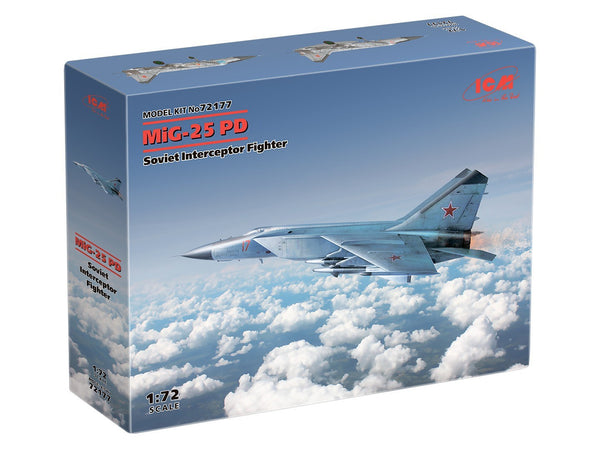 ICM 1/72 MiG-25PD, Soviet Interceptor Fighter