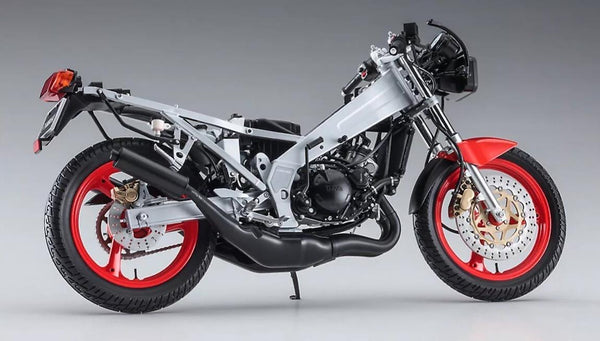 Hasegawa 1:12 scale Yamaha TZR250 motorbike model kit