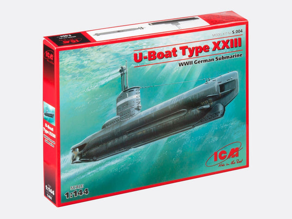 ICM 1/144 WW2 U-Boat Type XXIII, WWII German Submarine