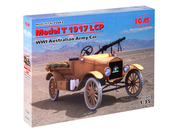 ICM 1/35 WW1 Model T 1917 LCP, WWI Australian Army Car