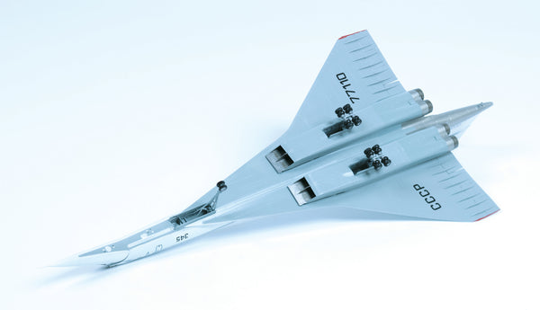 Zvezda 1/144 Scale Tu-144 Supersonic civilian aircraft model kit