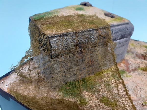 FoG Models 1/35 scale WW2 Gun emplacement Bunker - Atlantic wall series #4 Cut away