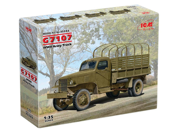 ICM 1/35 WW2 G7107, WWII Army Truck (100% new molds)