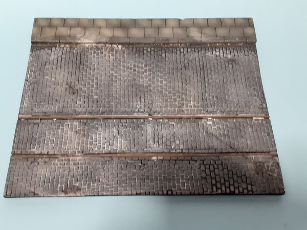 FoG Models 1/35 scale Diorama model display Base No.15 with Tram tracks 250mm x 200mm