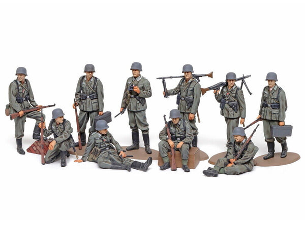 Tamiya 1/48 WW2 German WEHERMACHT INFANTRY figure set model kit