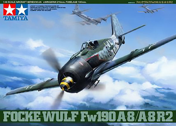 TAMIYA 1/48 AIRCRAFT FOCKE-WULF FW190 A-8/A R2