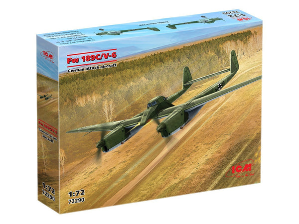 ICM 1/72 WW2 German Fw 189C/V-6, German Attack Aircraft