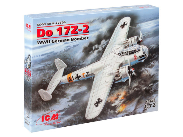 ICM 1/72 WW2 Do 17Z-2, WWII German Bomber