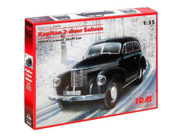 ICM 1/35 WW2 Kapitän 2-door Saloon, WWII German Staff Car