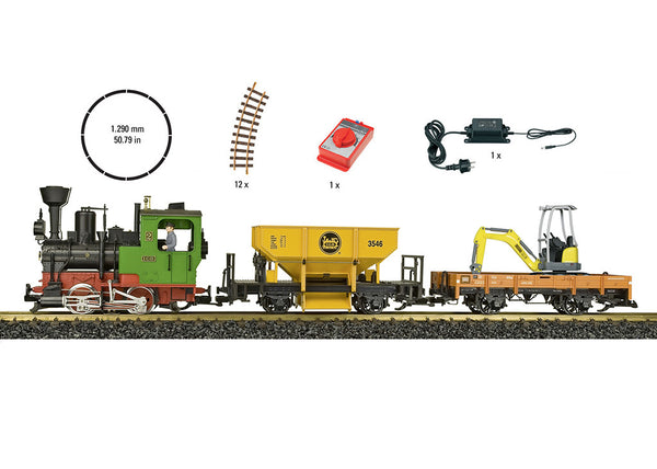 LGB Railways G Gauge - GOODS TRAIN STARTER SET