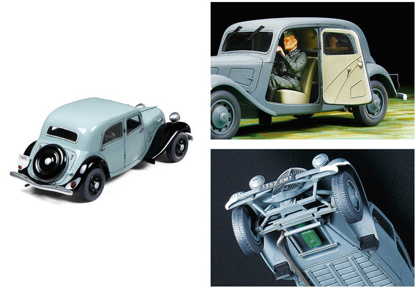 Tamiya 1/35 scale WW2 era 1940's Citroen Traction IICV German Staff Car