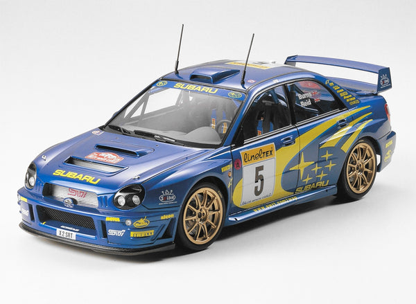 TAMIYA 1/24 Scale CARS SUBARU IMPREZA WRC 2001 car model kit