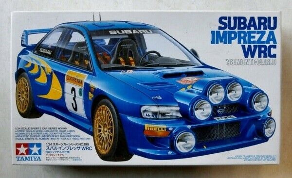 TAMIYA 1/24 Scale CARS SUBARU IMPREZA WRC car model kit