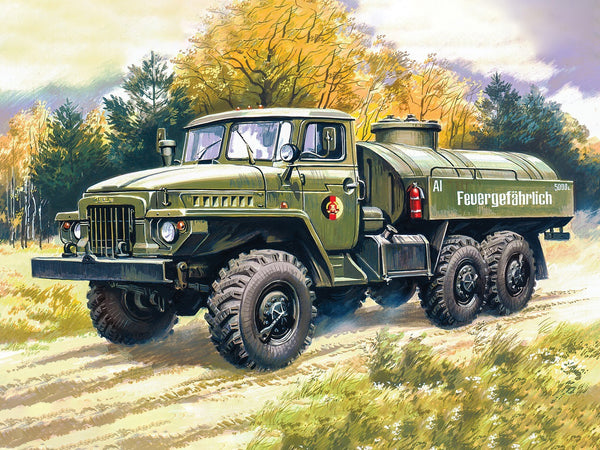 ICM 1/72 Russian ATZ-5-375, Fuel Bowser