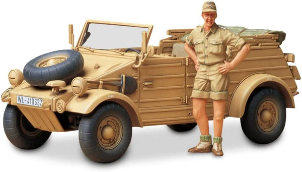 Tamiya 1/35 WW2 German Kubelwagen Type 82 Desert version (Africa) DAK