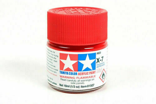 Tamiya Gloss Acrylic Paints X1 - X35 Model Paint 10ml Jars