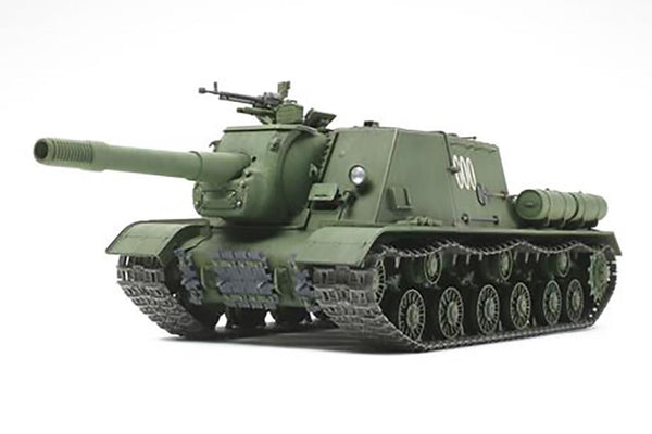 Tamiya 1/35 scale WW2 Russian JSU-152 tank model kit