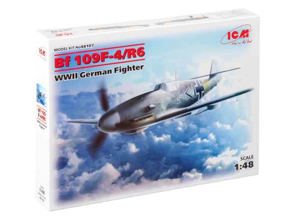 ICM 1/48 scale WW2 Messerschmitt Bf 109F-4/R6, WWII German Fighter