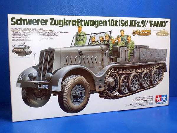 Tamiya 1/35 scale WW2 German 18 ton Half-Track FAMO Sd.Kfz.9