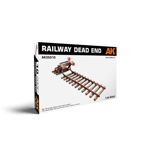 AK Interactive 1/35 scale WW2 German RAILWAY DEAD END 1/35