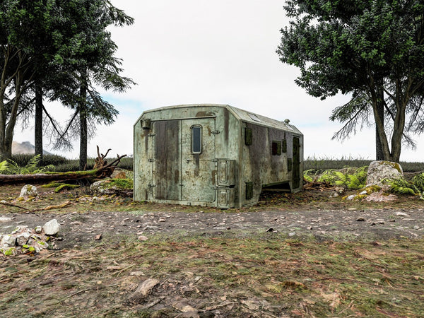 ICM 1/35 Truck Box Body of Military Vehicle (KUNG)