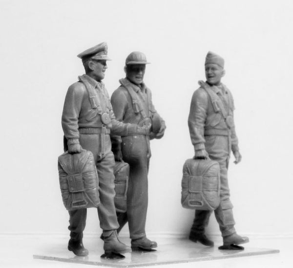 ICM 1/32 scale WW2 USAAF Pilots (1941-1945) (3 figures)