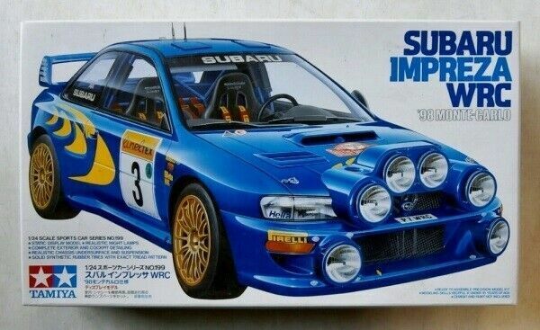 TAMIYA 1/24 Scale CARS SUBARU IMPREZA WRC car model kit