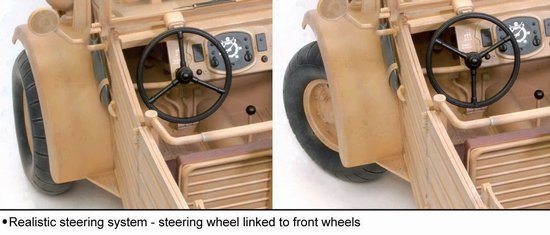 Dragon 1/6 scale WW2 German DAK KUBELWAGEN TYPE 82