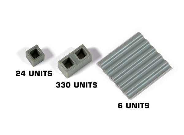 AK Interactive CONCRETE BLOCKS KIT 1/35 scale diorama accessory