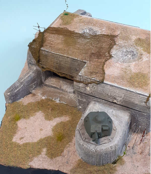 FoG Models 1/35 scale Large WW2 German Normandy Bunker Atlantic wall series #7