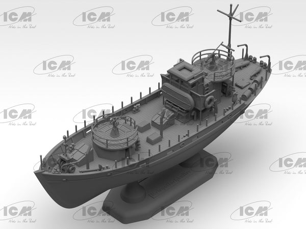 ICM SHIPS 1:144 KFK Kriegsfischkutter, WWII German Multi-Purpose Boat