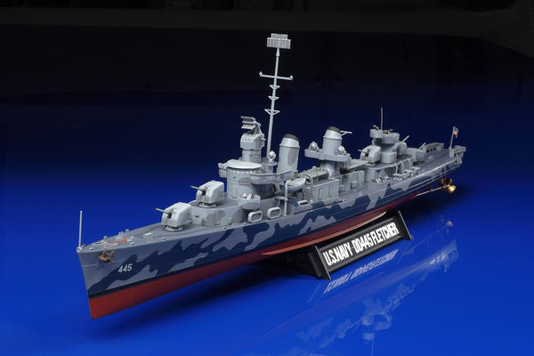 TAMIYA 1/350 SHIPS WW2 U.S. NAVY DD445 FLETCHER USN Destroyer boat model kit