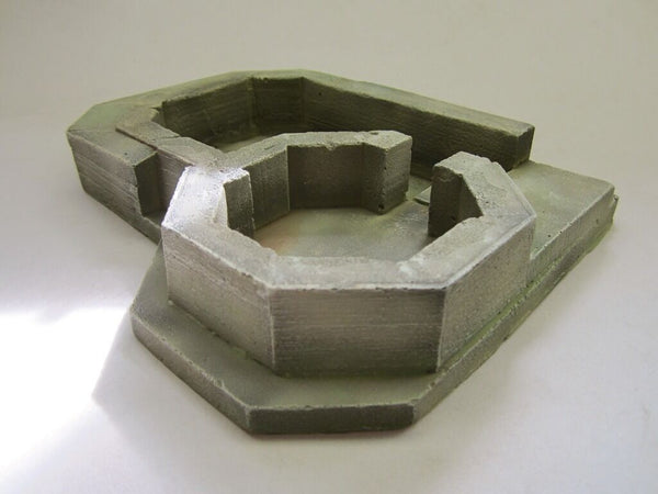 FoG Models 1/35 Scale WW2 German Flak Anti aircraft concrete bunker
