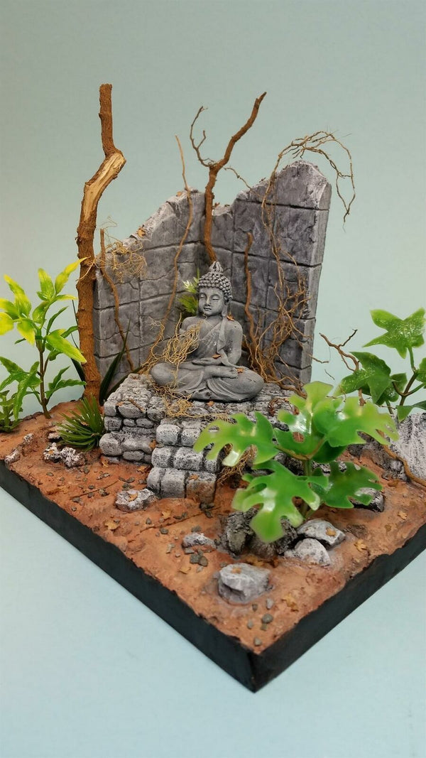 FoG Models 1/35 Scale Jungle Temple ruin diorama model kit