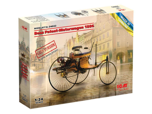 ICM 1/24 Benz Patent-Motorwagen 1886 (Easy Version)