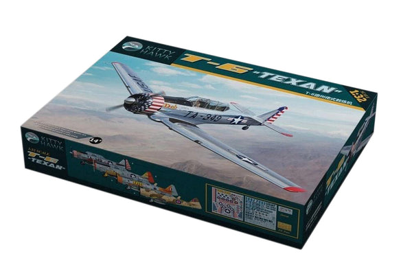Kitty Hawk 1/32 Scale WW2 USAAF T-6 Texan plane Model Kit
