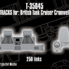 Quick Tracks 1/35 scale WW2 track upgrade British Tank Cruiser Cromwell