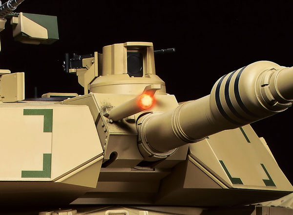 TAMIYA 1/16 scale R/C model assembly kit M1A2 ABRAMS W/OPTION KIT