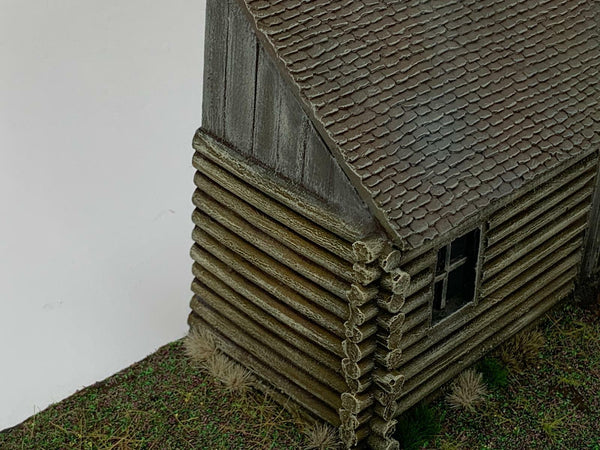 FoG Models 1/35 scale Russian log cabin Hut model kit #1
