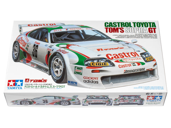TAMIYA 1/24 CARS CASTROL TOYOTA TOM'S SUPRA GT