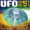 Polar Lights 1:48 Area 51 UFO plastic assembly model kit