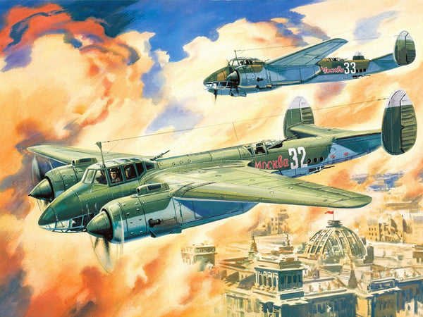 ICM 1/72 WW2 Russian Tu-2S, WWII Soviet Bomber aircraft