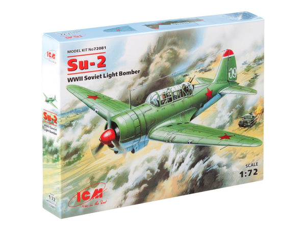 ICM 1/72 Su-2, WWII Soviet Light Bomber