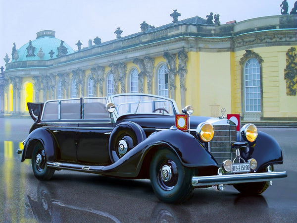 ICM 1/35 WW2 Typ 770K (W150) Tourenwagen, WWII German Leader