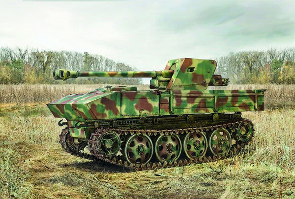 Italeri 1/35 WW2 German RSO with PAK-40 German S.P. Anti Tank Gun